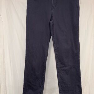 Bandolino Navy Straight-Leg Pants